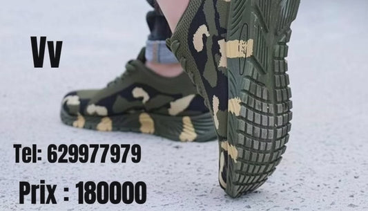 chaussure camouflage confort, style et resistant
