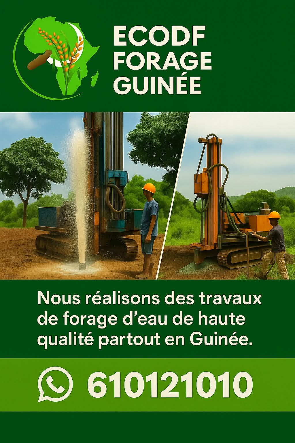 (Copie) Service de Forage de Puits – ECODF Forage Guinée